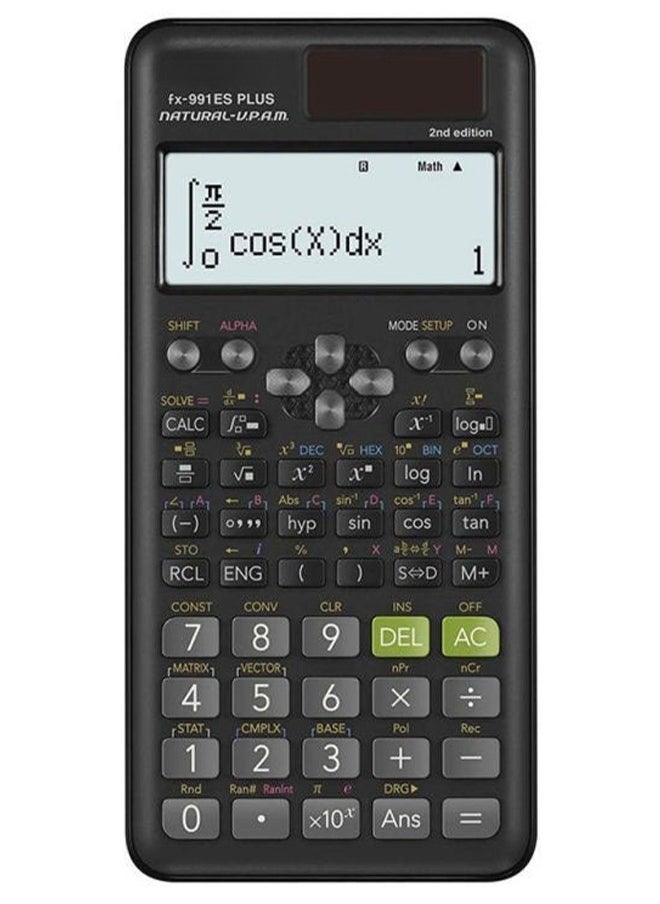 LEXIN FX-991ESPLUS-2 2nd Edition Function Scientific Calculator -  Black  - Image 1