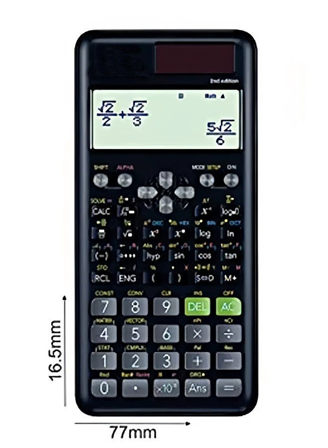 LEXIN 2nd Edition Function Scientific Calculator -  Black - Image 2