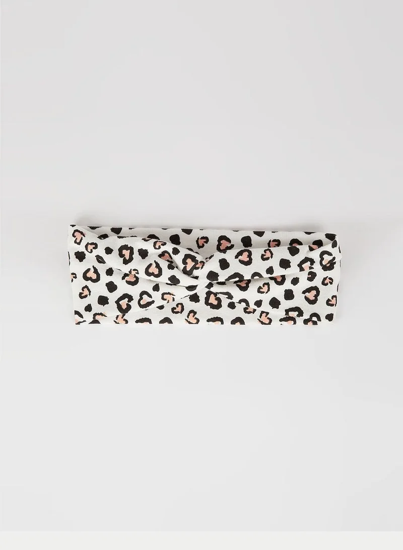 DeFacto Leopard Print 2-Pack Headbands