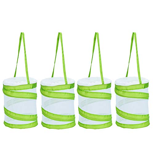 RESTCLOUD Mini Butterfly Habitat, Insect Mesh Cage, Bug Terrarium Pop Up 5.5" x 7" Tall (Pack of 4) - Image 1