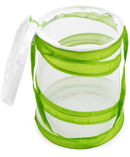 RESTCLOUD Mini Butterfly Habitat, Insect Mesh Cage, Bug Terrarium Pop Up 5.5" x 7" Tall (Pack of 4) - Image 5