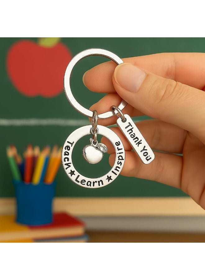 Infinity Collection Teacher Keychain, Teacher Jewelry, Teacher Gift - Show Your Teacher Appreciation - Image 2