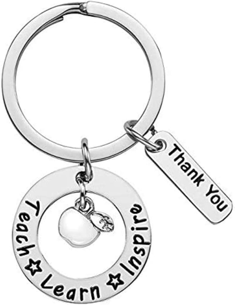 Infinity Collection Teacher Keychain, Teacher Jewelry, Teacher Gift - Show Your Teacher Appreciation - Image 1