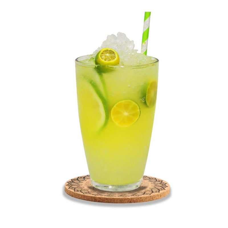 Soleebee Cork Coasters for Drinks  Reusable Cup Mat Round Cork Coasters Set for Home  Office  Bar  Restaurant - 4 Inches (Pack of 9) - Image 5