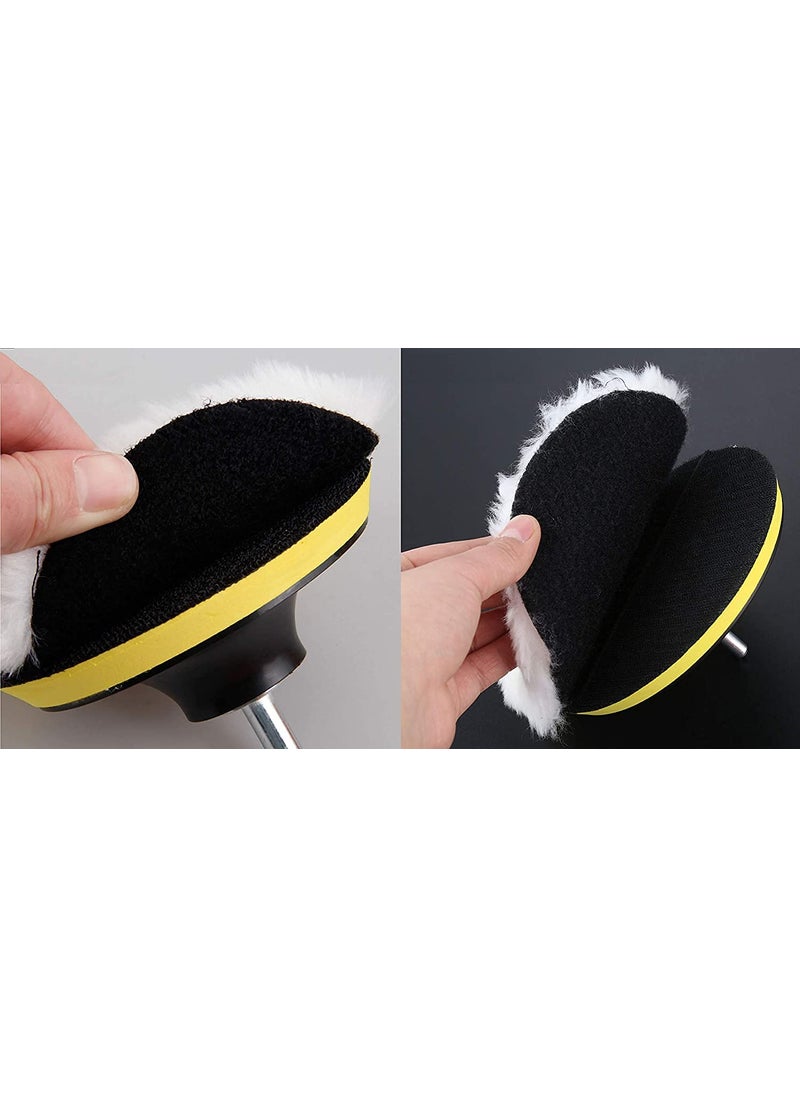 DIY Crafts DIY Crafts 1 Pc 6 inch Only Backer Pad 380mm Compound Drill Buffing Sponge Pads Kit for Car Sanding Polishing Waxing 1 Pc 6 inch Only Backer Pad  - Image 4