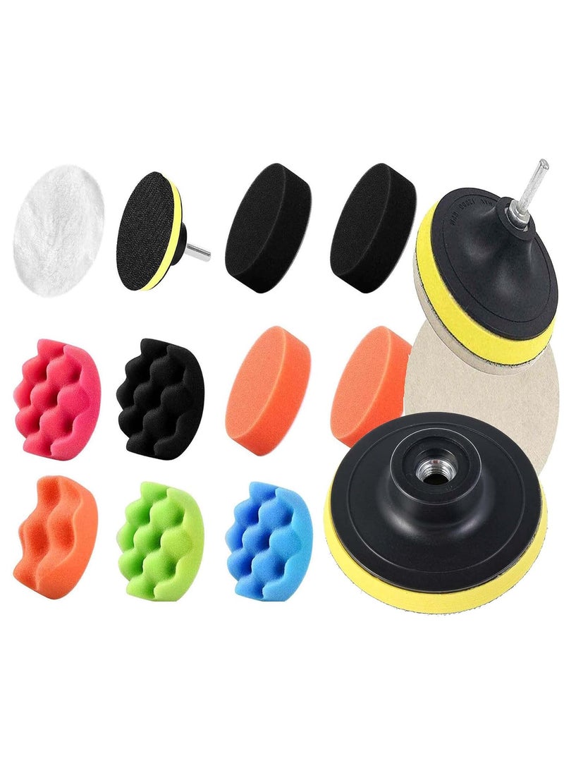DIY Crafts DIY Crafts 1 Pc 6 inch Only Backer Pad 380mm Compound Drill Buffing Sponge Pads Kit for Car Sanding Polishing Waxing 1 Pc 6 inch Only Backer Pad  - Image 5