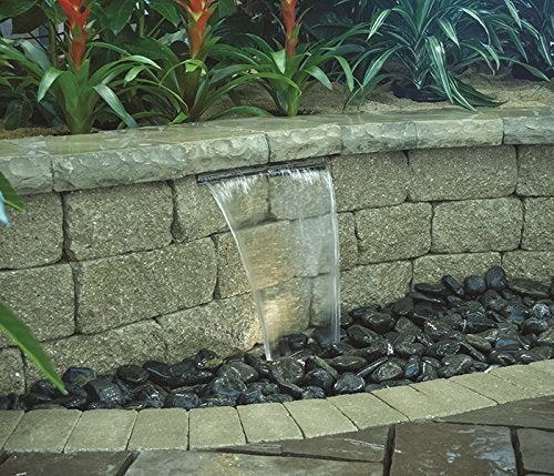 Aquascape Stainless Steel WaterWall Spillway for Pond, Landscape, and Garden Water Features, 16-Inch | 58066 - Image 3