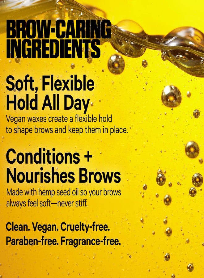 Milk Makeup KUSH Fiber Brow Gel – Tinted Gel Fluffs, Fills + Holds Eyebrows for a Fuller, Natural Look – Conditioning, Vegan Formula – Diesel (Brown Black), 0.15 oz - Image 2