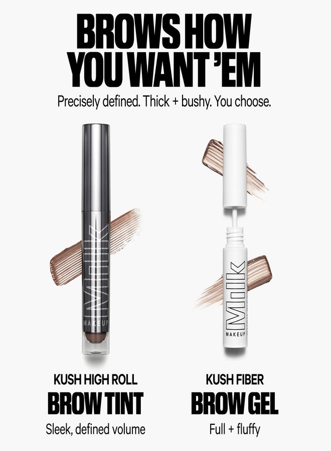 Milk Makeup KUSH Fiber Brow Gel – Tinted Gel Fluffs, Fills + Holds Eyebrows for a Fuller, Natural Look – Conditioning, Vegan Formula – Diesel (Brown Black), 0.15 oz - Image 5