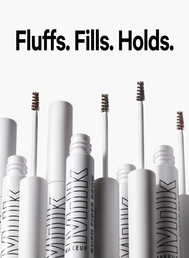 Milk Makeup KUSH Fiber Brow Gel – Tinted Gel Fluffs, Fills + Holds Eyebrows for a Fuller, Natural Look – Conditioning, Vegan Formula – Diesel (Brown Black), 0.15 oz - Image 3