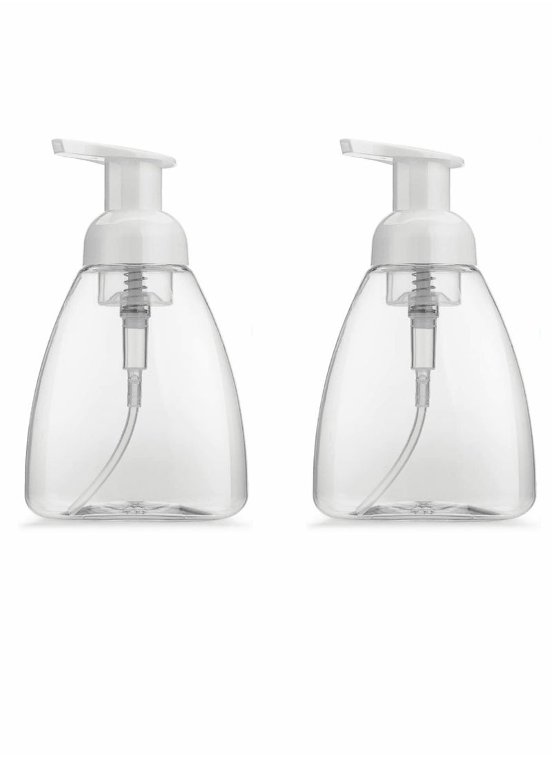 Foaming Soap Dispenser Hand Soap Dispensers Refillable Plastic Foam Soap Dispenser Bottle Oval with White Pumps Empty Plastic Liquid Soap Pump Bottles for Kitchen Bathroom - pzsku/ZD596396E34F0C12C0954Z/45/_/1717050901/5f99b90b-7b64-4136-a472-3459d748eae0