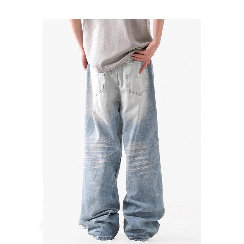 Unisex Casual Daily Denim Jeans - Image 5