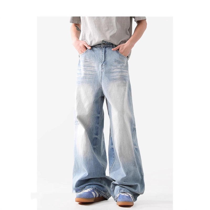 Unisex Casual Daily Denim Jeans - Image 3