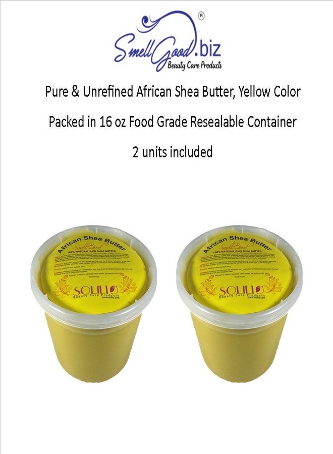 smellgood 2 Pack Ivory African Shea Butter 16oz - Image 2