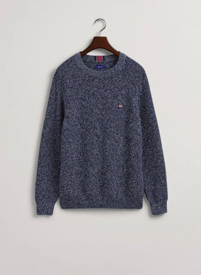 GANT Gant Twisted Cotton Crew Neck Sweater
