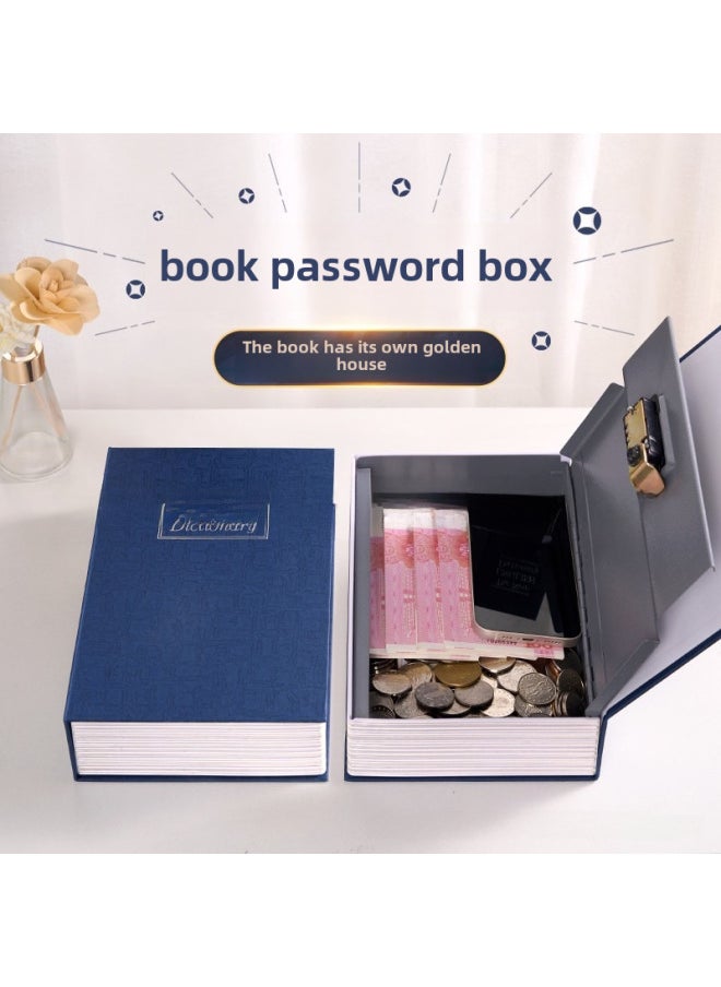 Large Single-color Imitation Book Safe English Dictionary Money Box Book Safe Key Style Simulation Storage Box-Color:Marilyn Monroe-Dimensions:Medium Key 240*155*55mm