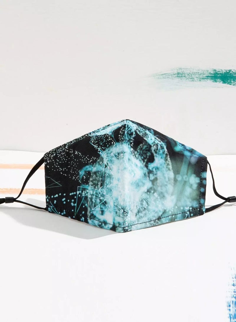 6pcs Galaxy Pattern Face Covering  - Image 5