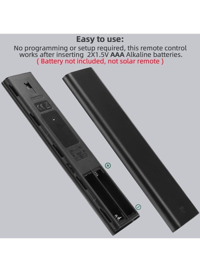 Harse Universal Voice Remote Control for Samsung QLED 4K/8K Smart TVs, Compatible with Q60A, Q70A, QN90A – Model BN59-01385A (No Solar Version) - Image 3