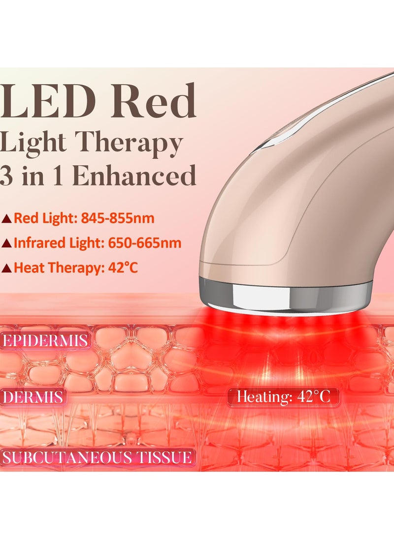 Uaike - Red Light Therapy for Face - Uaike LED Red Light Therapy Device for Face - Skin Tightening Machine for Anti Aging,Wrinkle Removal,Face Lift,Skin Rejuvenation - Face Massager for Face - Image 1