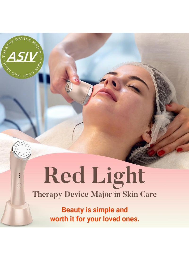 Uaike - Red Light Therapy for Face - Uaike LED Red Light Therapy Device for Face - Skin Tightening Machine for Anti Aging,Wrinkle Removal,Face Lift,Skin Rejuvenation - Face Massager for Face - Image 1