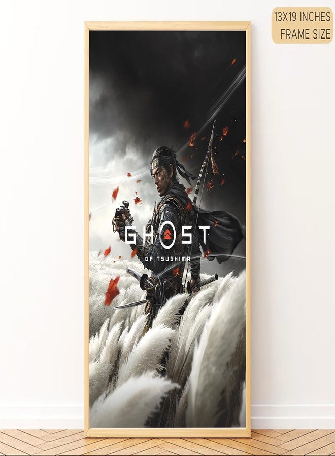 Gamya Big Aesthetic Video Games Framed Posters For Gaming Room, Living Room, Bedroom Wall Decor, Gaming Posters Gift item for boys, PC Playstation Games Posters (13x19 Inches) (TRIO) - Image 3