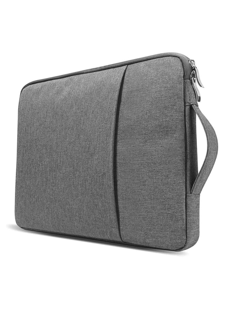 Bag Boy Laptop Sleeve Case 15.4 Inch Compatible HP ASUS Lenovo Acer Notebook Carrying Computer Bag Accessories Polyester Case With Pocket Grey - Image 3