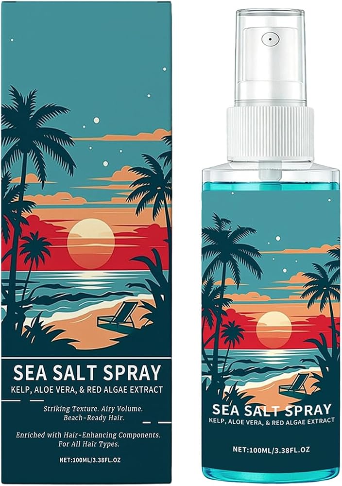 Goreem Sea Salt Spray,Hair Texturizing Spray with Sea Salt and Kelp, Surf Sprays for Volume and Texture, for Subtle Hold and Natural Effects, Volumizing Sprays - Image 1