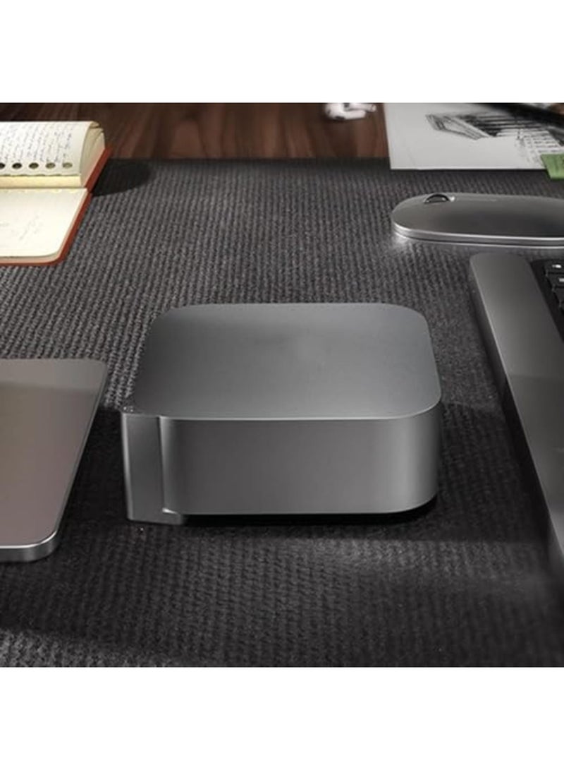 SYOSI Top Power Button for 2024 mini M4, Aluminum Alloy Push Switch for Easy On/Off, Enhanced User Experience, Simple Installation for Mini M4 Power Control (Silver) - Image 3