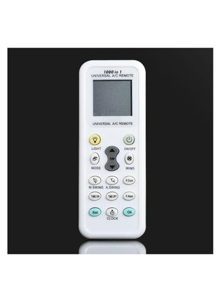 جهاز تحكم عن بعد عالمي لمكيف الهواء LCD A/C Conditioning Controller 1000 في 1 لمكيفات الهواء من Mitsubishi Toshiba HITACHI FUJITSU Daewoo LG Sharp Samsung ELECTROLUX SANYO AUX GREE HAIER Huawei - view 5