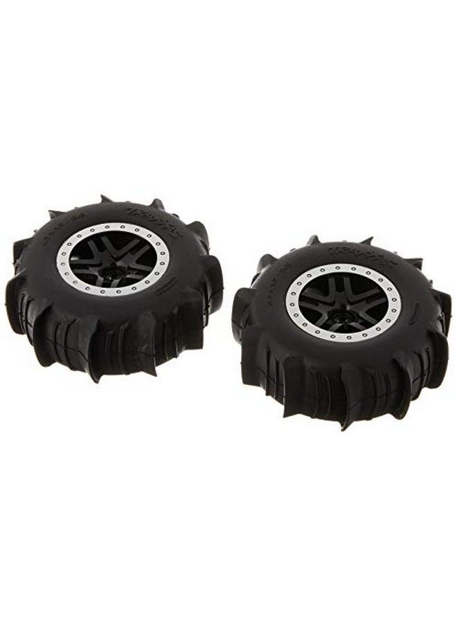 TRAXXAS 5891 عجلات Sct ذات إطارات Ss ذات اللون الأسود الساتان  - Image 1