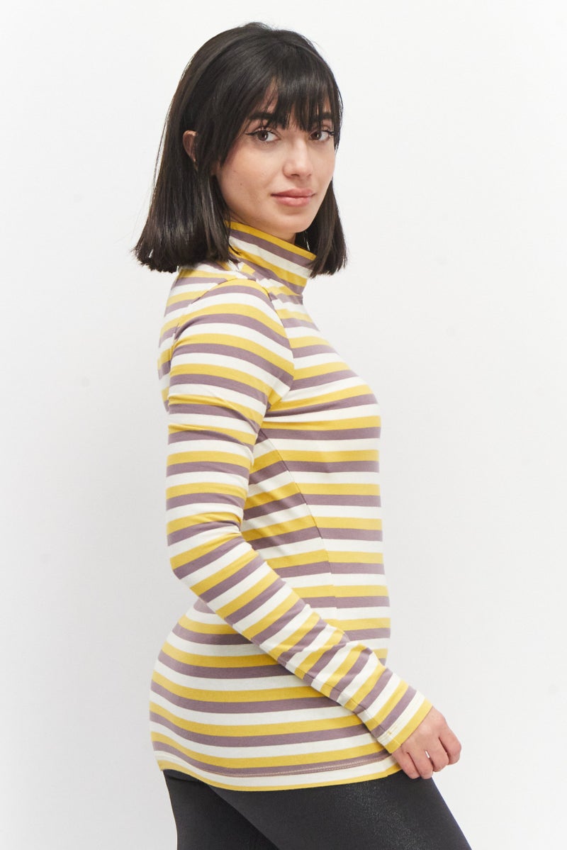 adidas Originals Women Sportswear Fit Brand Logo Long Sleeve Top, Purple  - Image 4