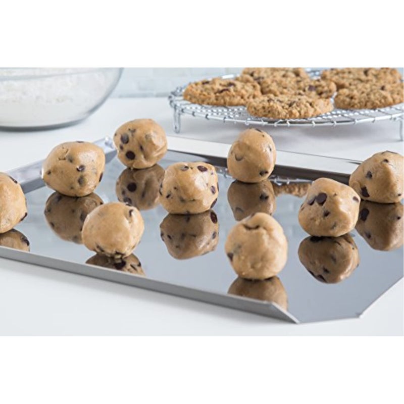 Fox Run Stainless Steel Cookie Sheet, 12x14 Baking Pan - Image 2