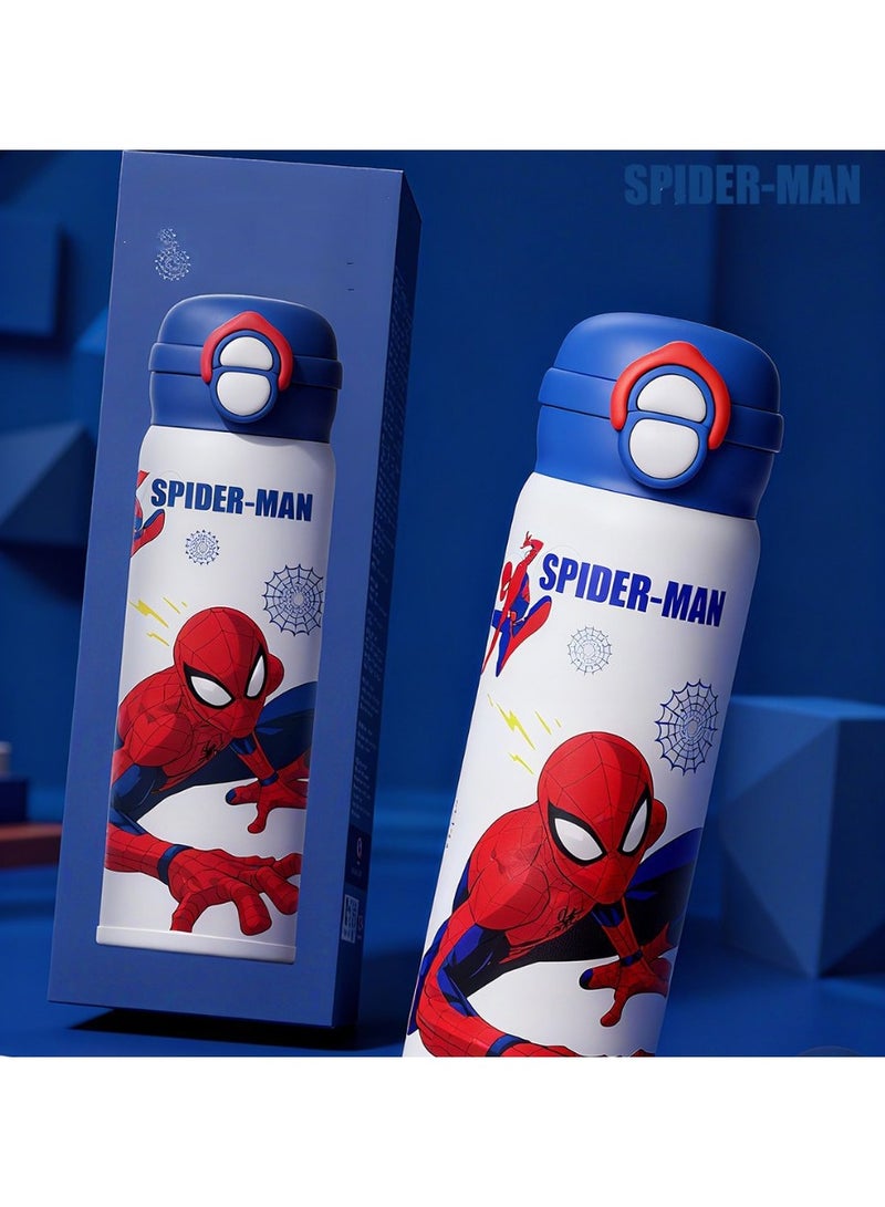 SPIDERMAN Spider-man Intelligent Stainless Steel Thermos Bottle Cup Temperature Display Vacuum Flasks Childrens Insulation Water Bottle - Image 1