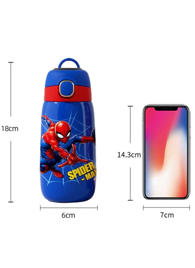Spider-Man Spider-man Intelligent Stainless Steel Thermos Bottle Cup Temperature Display Vacuum Flasks Childrens Insulation Water Bottle  - Image 2
