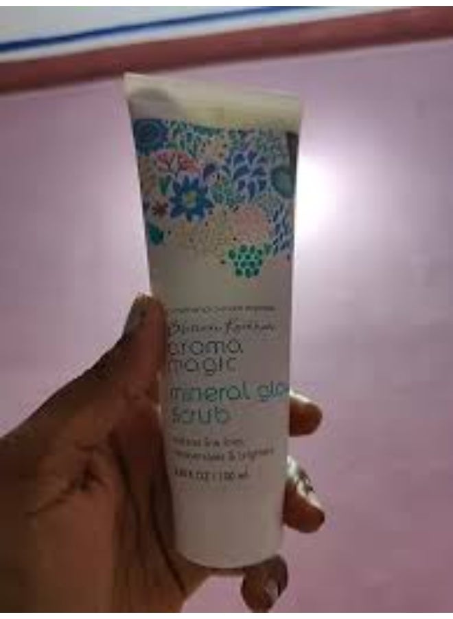 Aroma Magic Mineral Glow Scrub | Exfoliates, reduces fine lines, brightens & boosts hydration| With beeswax, vegetable glycerine, lavender, tea tree & rose essential oils| All Skin Type- 100ml - Image 3