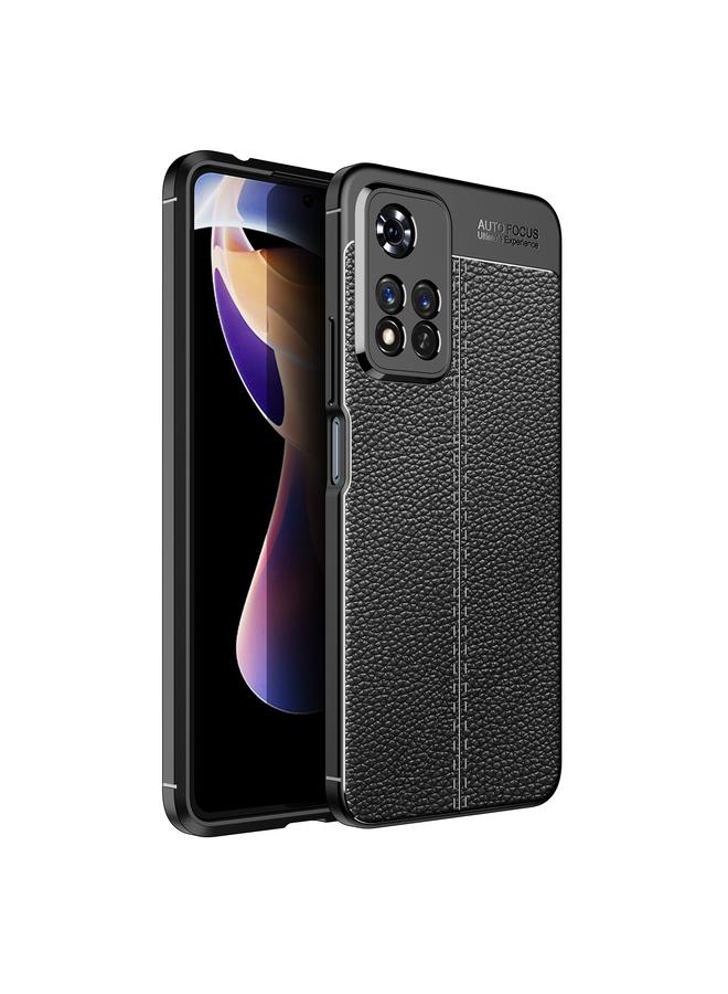 The Bros Case For Xiaomi Redmi Note 11 Pro Litchi Texture TPU Shockproof Phone Case
