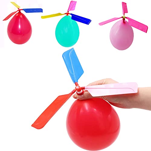 BAIVYLE Kids Toy Balloon Helicopter (12 pack) Children's Day Gift Party Favor easter basket, stocking stuffer or birthday! Flying Toys for Boys and Girls - Outdoor Sport Toy for 7 8 9 10 Year Old - Image 1