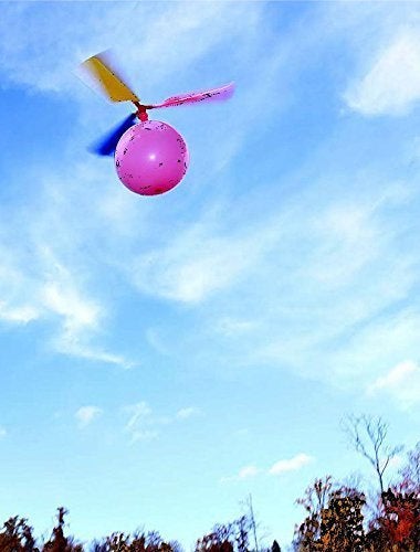BAIVYLE Kids Toy Balloon Helicopter (12 pack) Children's Day Gift Party Favor easter basket, stocking stuffer or birthday! Flying Toys for Boys and Girls - Outdoor Sport Toy for 7 8 9 10 Year Old - Image 2