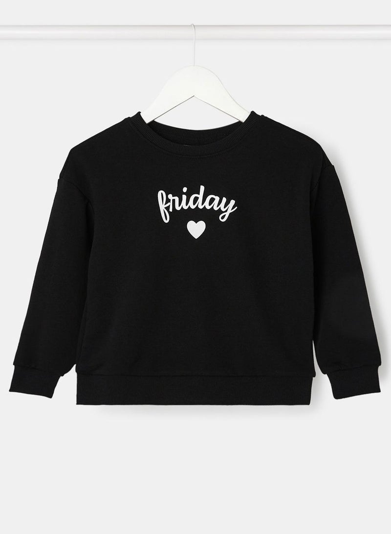 ONLY Kids Friday Long Sleeve Sweatshirt - Image 1