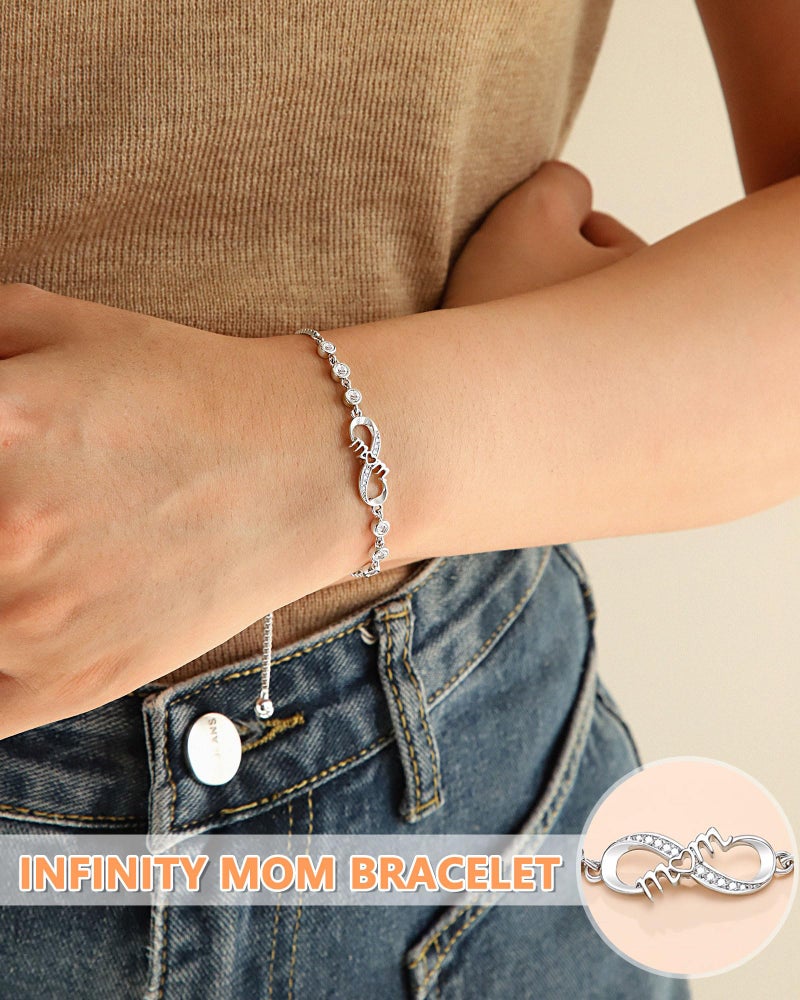 UNGENT THEM Mom Birthday Gifts from Daughter Son Happy Birthday Unique Cool Mother Bday Presents Ideas Bracelets for Women - Image 2