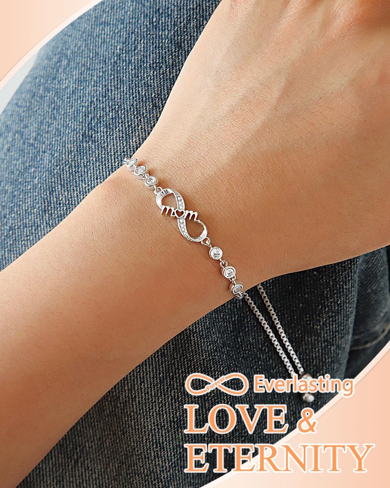 UNGENT THEM Mom Birthday Gifts from Daughter Son Happy Birthday Unique Cool Mother Bday Presents Ideas Bracelets for Women - Image 5