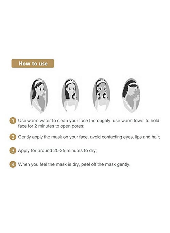 Mond'sub - Gold Collagen Peel Off Facial Mask For Nourishing & Removing Blackheads (1 Tube X 120Ml) (Pack Of 1-120Ml) - Image 1