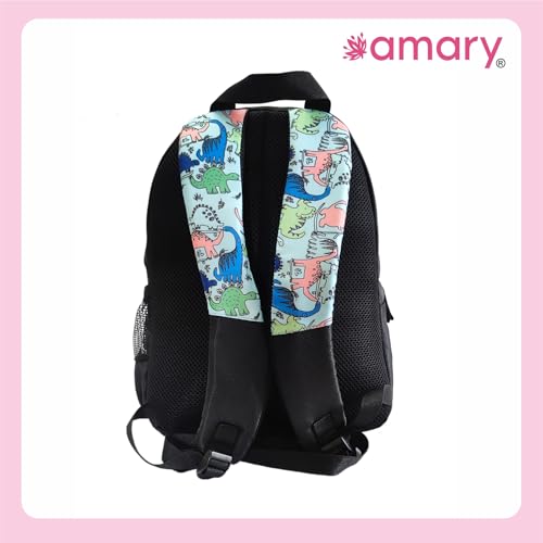 AMARY Dino Kids School Bag Small â€“ Compact & Lightweight Backpack with Fun Dinosaur Design | Ideal for Preschool & Kindergarten - Image 3