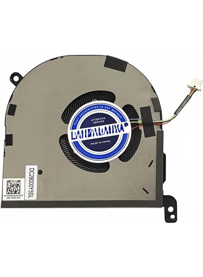 Replacement New Laptop CPU Cooling Fan for Dell XPS 9520 Precision 5570 Series 0594WG EG50050S1-CJ60-S9A DC28000Y5SL DC5V - Image 3
