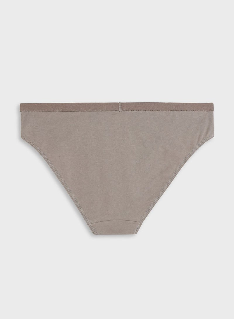 CALVIN KLEIN Logo Band Bikini Bottom - Image 2