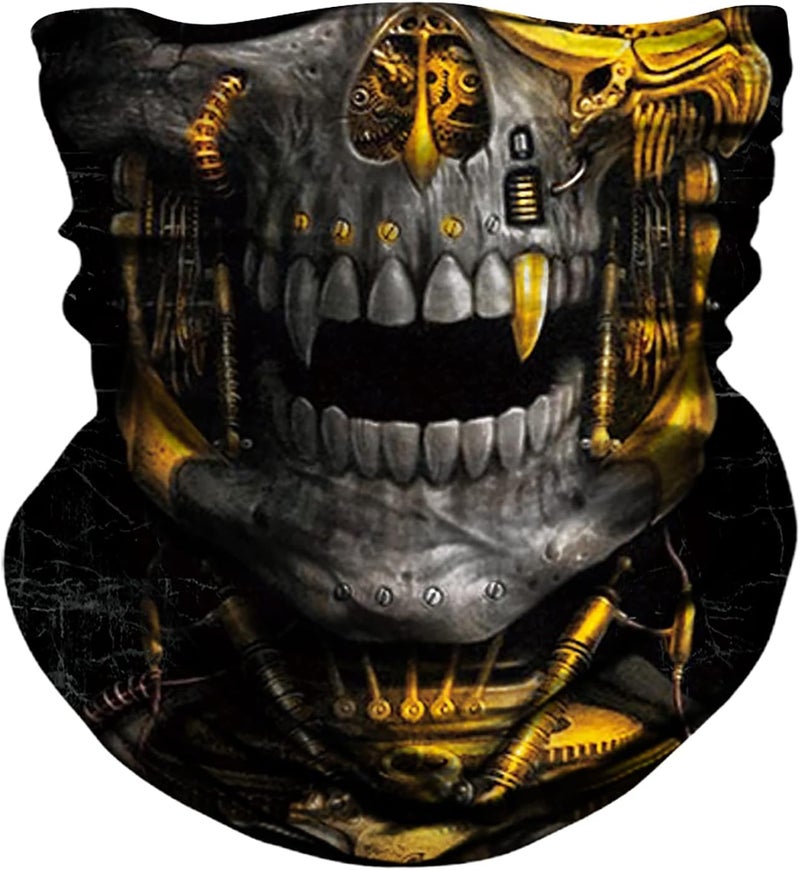 JOEYOUNG 3D Face Sun Mask, Neck Gaiter, Headwear, Magic Scarf, Balaclava, Bandana, Face Mask, Hunting, Running, Motorcycle - Image 1
