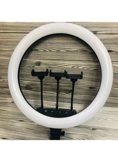 General Live Photography Light 18 Inch Beauty Ring Light Mobile Phone Selfie Bracket Portable Tripod Light-Color:Pink  - Image 3