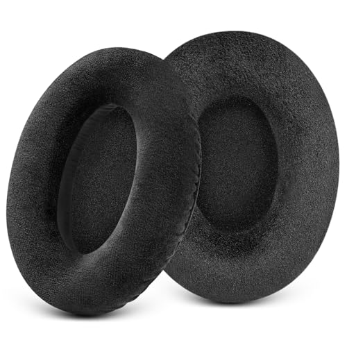GEVO Earpads for Sennheiser HD650/HD600/HD660S/HD545/HD525/HD535 Headphones, Ear Pads Cushions Replacement for Massdrop X HD6XX/HD58X and HD580/HD565 Jubilee Headset (Velour Black) - Image 1
