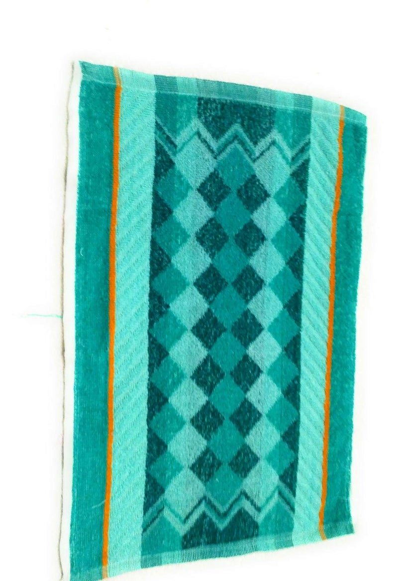 Cotton Colors Cotton Colors Floral Design Hand Towels (Medium, Multicolor, Pack of 12)_D43  - Image 2