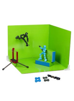 Zing Zing Klikbot Zanimation Studio - Includes 2 Klikbots, Phone Stand/Holder and 2 Sided Backdrop Screen, for Ages 6 and Up  - Image 1